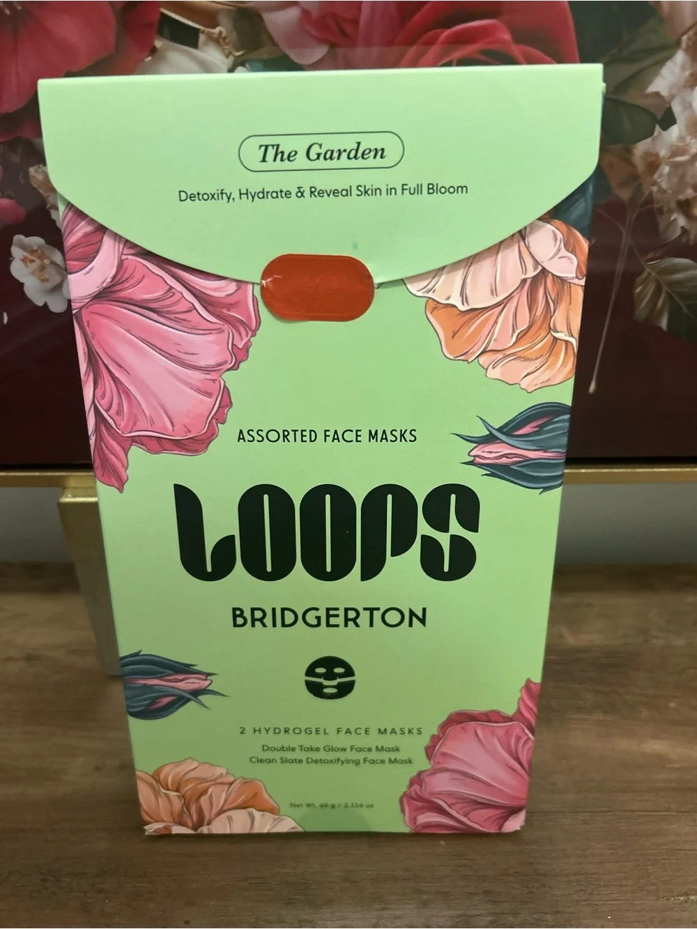 LOOPS x Bridgerton: The Garden Hydrogel Facial Masks